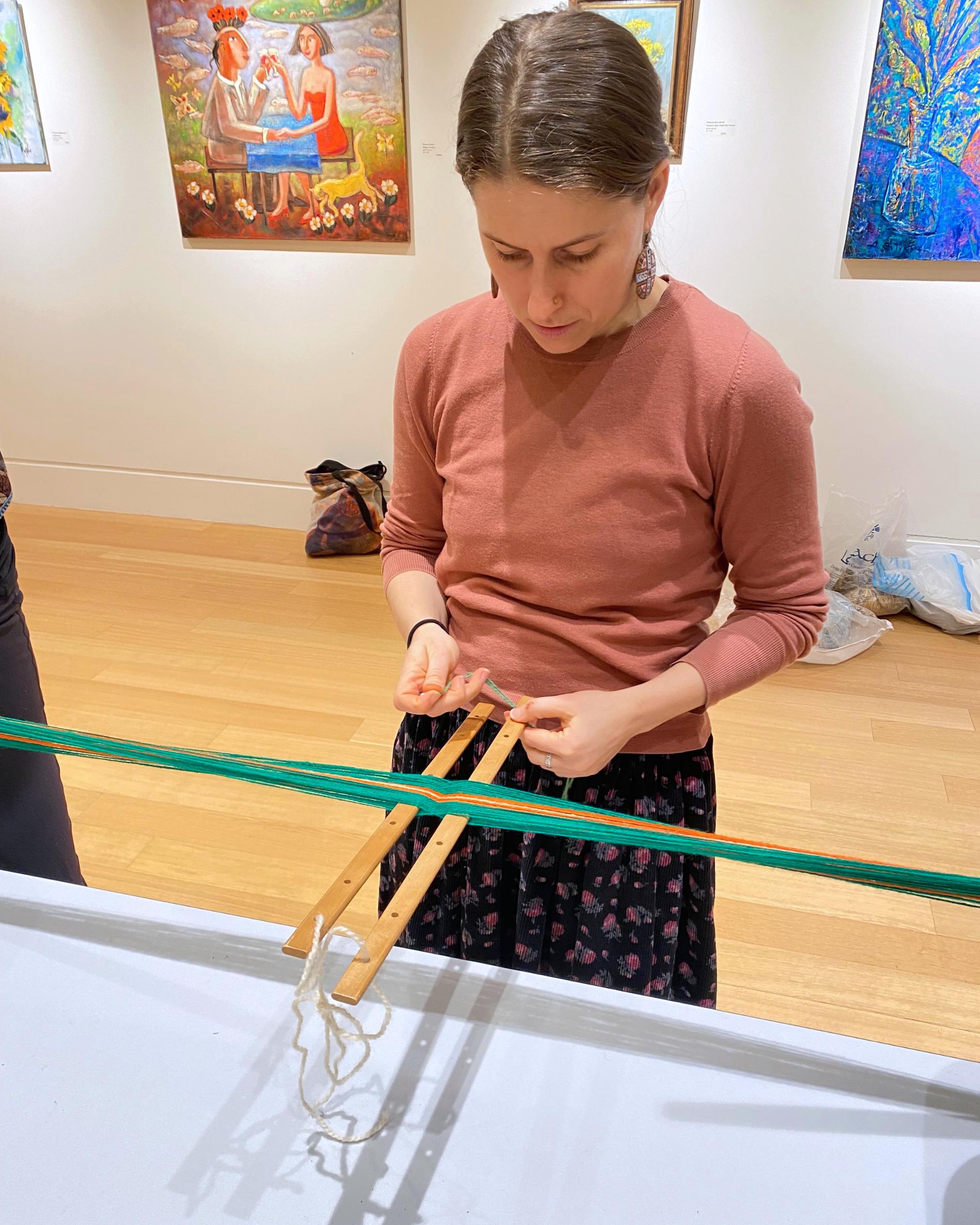 SASH-WEAVING WORKSHOP, February 5 & February 7, 2026